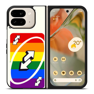 UNO REVERSE CARD YOU THINK YOU SMART Google Pixel 9 Pro Fold Case