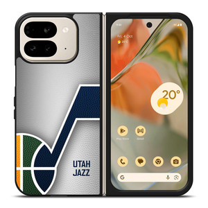UTAH JAZZ LOGO Google Pixel 9 Pro Fold Case UTAH JAZZ LOGO Google Pixel 9 Pro Fold Case