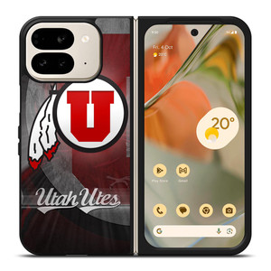 UTAH UTES FOOTBALL LOGO Google Pixel 9 Pro Fold Case UTAH UTES FOOTBALL LOGO Google Pixel 9 Pro Fold Case