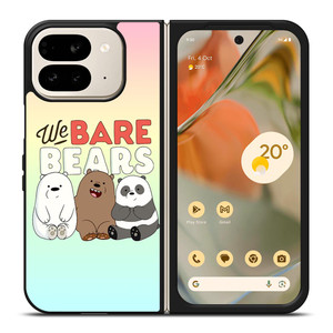 WE BARE BEARS COLORFUL Google Pixel 9 Pro Fold Case