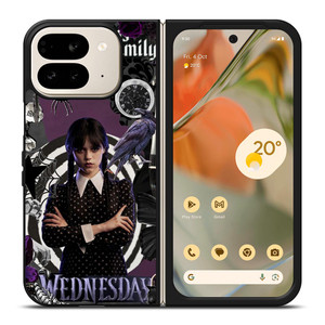 WEDNESDAY ADDAMS FAMILY SERIES Google Pixel 9 Pro Fold Case WEDNESDAY ADDAMS FAMILY SERIES Google Pixel 9 Pro Fold Case