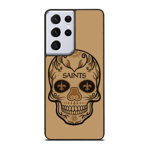 NEW ORLEANS SAINTS SKULL Samsung Galaxy S21 Ultra Case