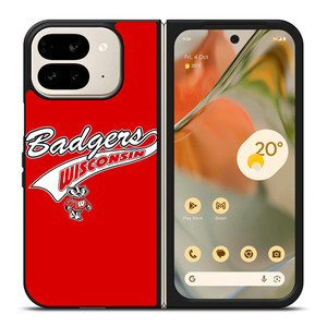 WISCONSIN BADGERS FOOTBALL SYMBOL Google Pixel 9 Pro Fold Case