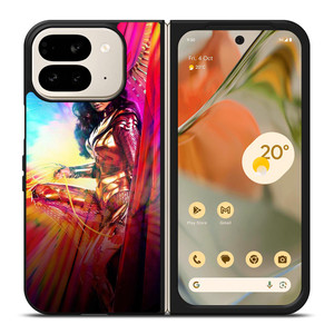 WONDER WOMAN ABSTRAC ART Google Pixel 9 Pro Fold Case