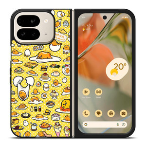 YELLOW GUDETAMA LAZY EGG Google Pixel 9 Pro Fold Case