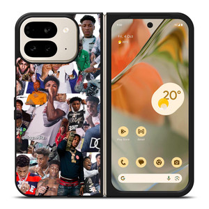 YOUNGBOY NBA COLLAGE Google Pixel 9 Pro Fold Case
