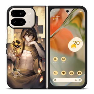 ZHONGLI GENSHIN IMPACT Google Pixel 9 Pro Fold Case ZHONGLI GENSHIN IMPACT Google Pixel 9 Pro Fold Case