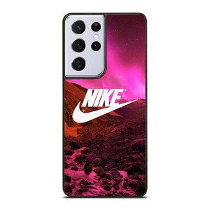 NIKE LOGO AURORA PURPLE Samsung Galaxy S21 Ultra Case