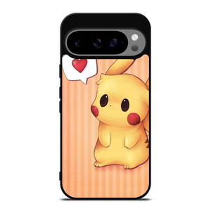 PIKACHU POKEMON LOVE SIGN Google Pixel 9 Pro XL Case PIKACHU POKEMON LOVE SIGN Google Pixel 9 Pro XL Case