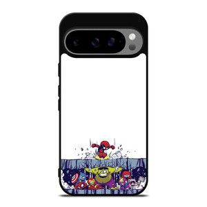 SPIDERMAN VS ALL MARVEL HEROES KAWAII Google Pixel 9 Pro XL Case