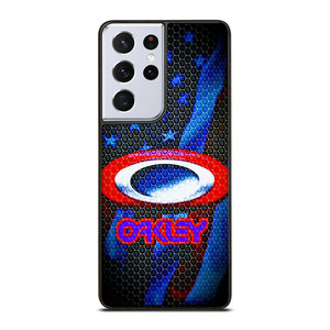 OAKLEY LOGO AMERICAN FLAG Samsung Galaxy S21 Ultra Case