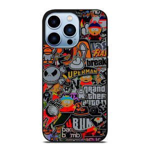 STICKER BOMB COMPILATION iPhone 13 Pro Max Case STICKER BOMB COMPILATION iPhone 13 Pro Max Case