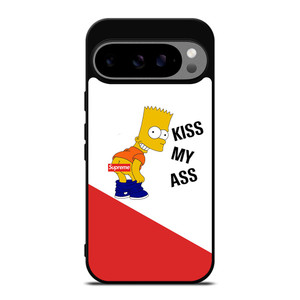 SUPREME BART SIMPSON KISS MY ASS Google Pixel 9 Pro XL Case