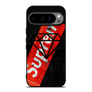 SUPREME DIAMOND SUPPLY CO BLACK Google Pixel 9 Pro XL Case SUPREME DIAMOND SUPPLY CO BLACK Google Pixel 9 Pro XL Case