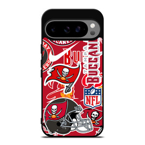 TAMPA BAY BUCCANEERS NFL STICKER BOMB Google Pixel 9 Pro XL Case