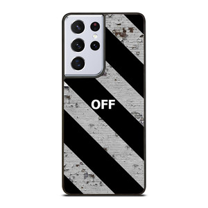 OFF WHITE LOGO STRIPE Samsung Galaxy S21 Ultra Case OFF WHITE LOGO STRIPE Samsung Galaxy S21 Ultra Case