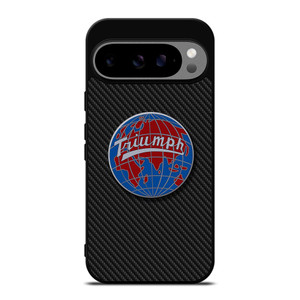 TRIUMPH WORLDWIDE LOGO CARBON Google Pixel 9 Pro XL Case