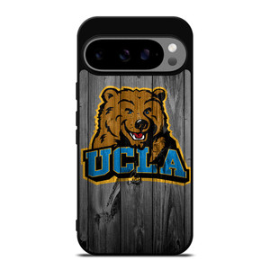 UCLA BRUINS FOOTBALL WOODEN LOGO Google Pixel 9 Pro XL Case UCLA BRUINS FOOTBALL WOODEN LOGO Google Pixel 9 Pro XL Case