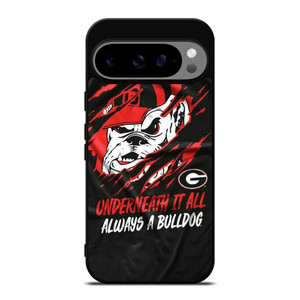 UGA GEORGIA BULLDOGS UNDERNEATH IT ALL Google Pixel 9 Pro XL Case