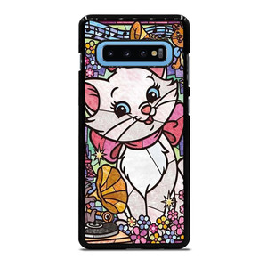 MARIE THE ARISTOCATS CAT STENED GLASS Samsung Galaxy S10 Plus Case