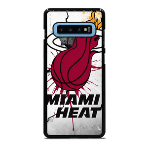 MIAMI HEAT CRACKED LOGO Samsung Galaxy S10 Plus Case MIAMI HEAT CRACKED LOGO Samsung Galaxy S10 Plus Case