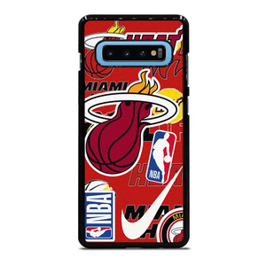 MIAMI HEAT NBA STICKER BOMB Samsung Galaxy S10 Plus Case MIAMI HEAT NBA STICKER BOMB Samsung Galaxy S10 Plus Case