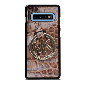 MICHAEL KORS BROWN LEATHER Samsung Galaxy S10 Plus Case MICHAEL KORS BROWN LEATHER Samsung Galaxy S10 Plus Case