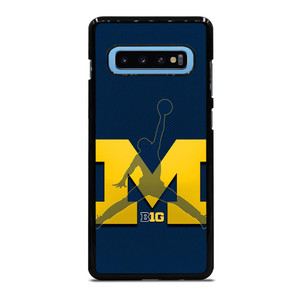 MICHIGAN WOLVERINES AIR JORDAN Samsung Galaxy S10 Plus Case MICHIGAN WOLVERINES AIR JORDAN Samsung Galaxy S10 Plus Case