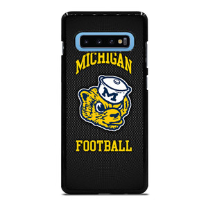 MICHIGAN WOLVERINES FOOTBALL MASCOT Samsung Galaxy S10 Plus Case MICHIGAN WOLVERINES FOOTBALL MASCOT Samsung Galaxy S10 Plus Case