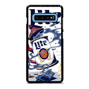 MILLER LITE SHAKE BEER Samsung Galaxy S10 Plus Case MILLER LITE SHAKE BEER Samsung Galaxy S10 Plus Case