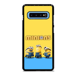 MINIONS LOGO Samsung Galaxy S10 Plus Case MINIONS LOGO Samsung Galaxy S10 Plus Case