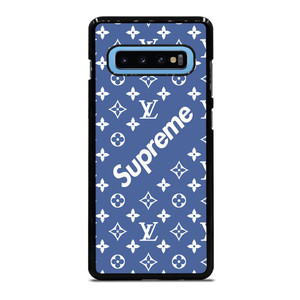 NEW SUPREME BLUE PATTERN Samsung Galaxy S10 Plus Case NEW SUPREME BLUE PATTERN Samsung Galaxy S10 Plus Case