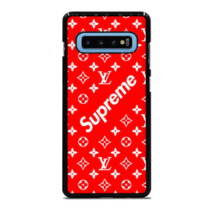 NEW SUPREME RED PATTERN Samsung Galaxy S10 Plus Case NEW SUPREME RED PATTERN Samsung Galaxy S10 Plus Case
