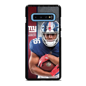 NEW YORK GIANTS SAQUON BARKLEY FOOTBALL Samsung Galaxy S10 Plus Case