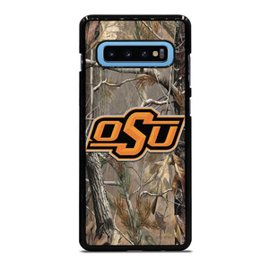 OKLAHOMA STATE UNIVERSITY CAMO LEAF Samsung Galaxy S10 Plus Case