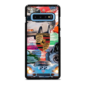 PORSCHE COLLAGE POSTER Samsung Galaxy S10 Plus Case