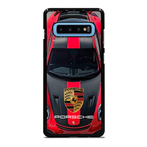 PORSCHE RED CAR LOGO Samsung Galaxy S10 Plus Case