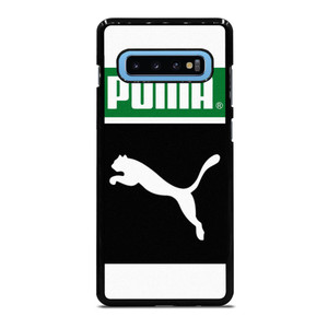 PUMA WHITE LOGO Samsung Galaxy S10 Plus Case