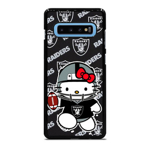 RAIDERS HELLO KITTY Samsung Galaxy S10 Plus Case RAIDERS HELLO KITTY Samsung Galaxy S10 Plus Case