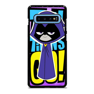 RAVEN TEEN TITANS GO Samsung Galaxy S10 Plus Case RAVEN TEEN TITANS GO Samsung Galaxy S10 Plus Case