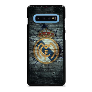 REAL MADRID WOODEN LOGO Samsung Galaxy S10 Plus Case REAL MADRID WOODEN LOGO Samsung Galaxy S10 Plus Case