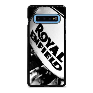 ROYAL ENFIELD LOGO BLACK WHITE Samsung Galaxy S10 Plus Case