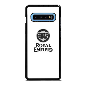 ROYAL ENFIELD WHITE LOGO Samsung Galaxy S10 Plus Case