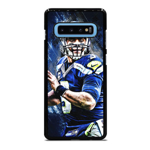 RUSSELL WILSON SEATTLE SEAHAWKS FOOTBALL Samsung Galaxy S10 Plus Case