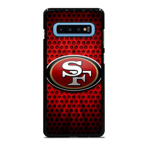 SAN FRANCISCO 49ERS SF METAL Samsung Galaxy S10 Plus Case SAN FRANCISCO 49ERS SF METAL Samsung Galaxy S10 Plus Case