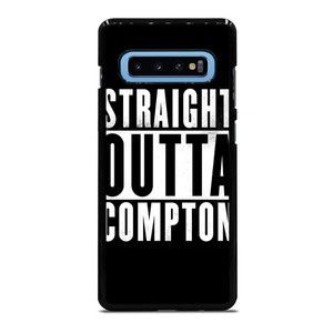 STRAIGHT OUTTA COMPTON HIP HOP LOGO Samsung Galaxy S10 Plus Case STRAIGHT OUTTA COMPTON HIP HOP LOGO Samsung Galaxy S10 Plus Case