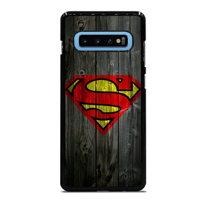 SUPERMAN WOODEN LOGO Samsung Galaxy S10 Plus Case