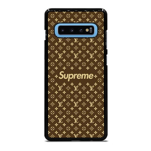 SUPREME BROWN PATTERN NEW Samsung Galaxy S10 Plus Case