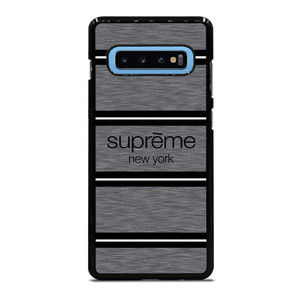 SUPREME NEW YORK STRIPE Samsung Galaxy S10 Plus Case SUPREME NEW YORK STRIPE Samsung Galaxy S10 Plus Case