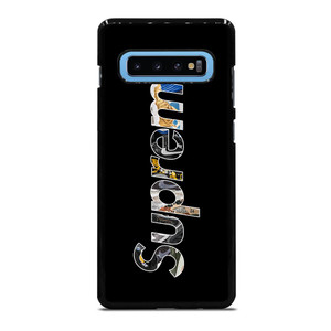 SUPREME NIKE SNEAKERS BLACK Samsung Galaxy S10 Plus Case SUPREME NIKE SNEAKERS BLACK Samsung Galaxy S10 Plus Case